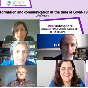 Covid and information. The VirusInfosphere webinar